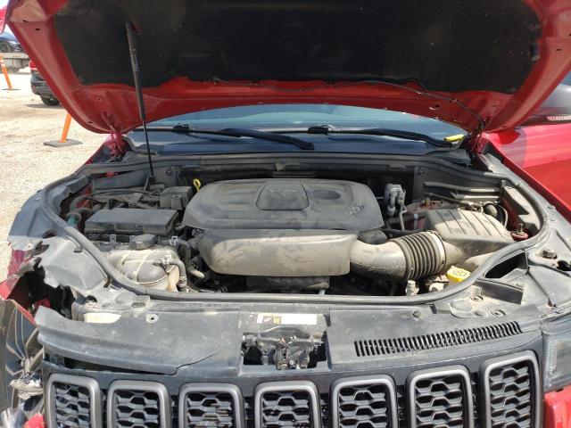 1C4RJFLG5HC940529 - 2017 JEEP GRAND CHER TRAILHAWK 红色 照片 11