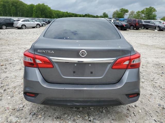 3N1AB7AP4KY283436 - 2019 NISSAN SENTRA S 灰色 照片 6