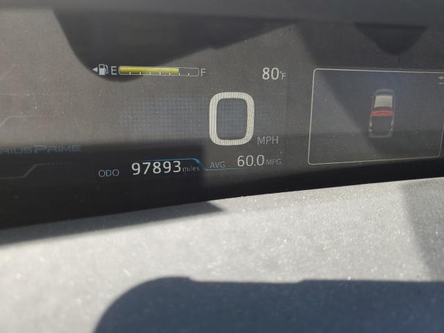 JTDKARFP6K3111393 - 2019 TOYOTA PRIUS PRIM SILVER photo 9