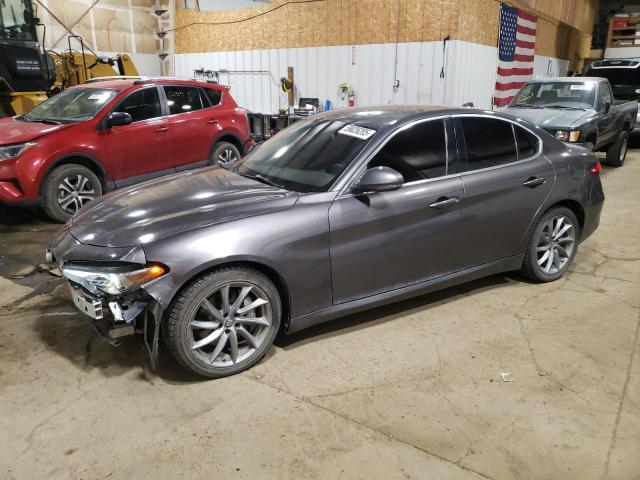 ZARFAEDN4H7550370 - 2017 ALFA ROMEO GIULIA Q4 灰色 照片 1