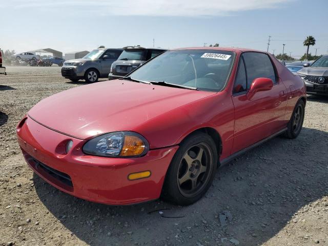 JHMEG1149PS005039 - 1993 HONDA CIVIC DEL SOL S RED photo 1