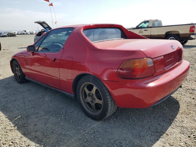 JHMEG1149PS005039 - 1993 HONDA CIVIC DEL SOL S RED photo 2