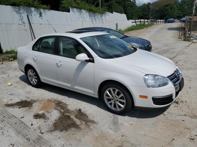 3VWRZ7AJ7AM158876 - 2010 VOLKSWAGEN JETTA SE WHITE photo 4