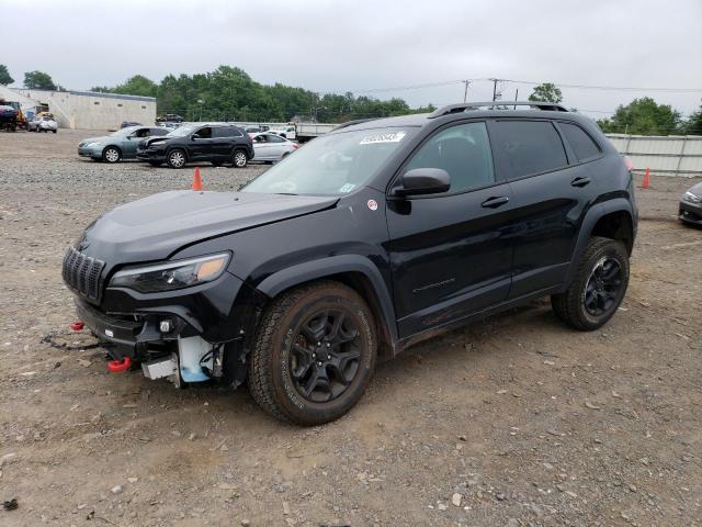 1C4PJMBX4MD226697 - 2021 JEEP CHEROKEE TRAILHAWK BLACK photo 1