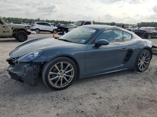 WP0AA2A85HS270794 - 2017 PORSCHE CAYMAN GRAY photo 1