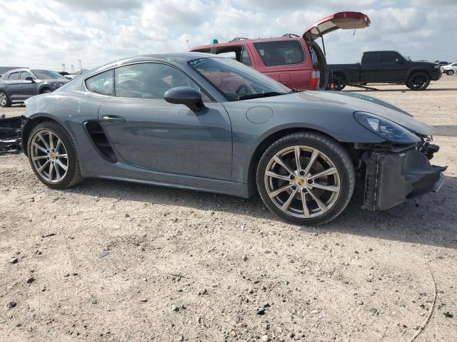 WP0AA2A85HS270794 - 2017 PORSCHE CAYMAN GRAY photo 4