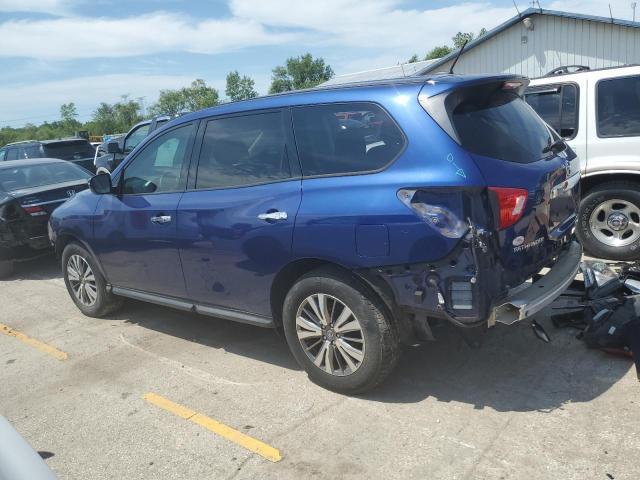 5N1DR2MN9JC650384 - 2018 NISSAN PATHFINDER S Синій фото 2