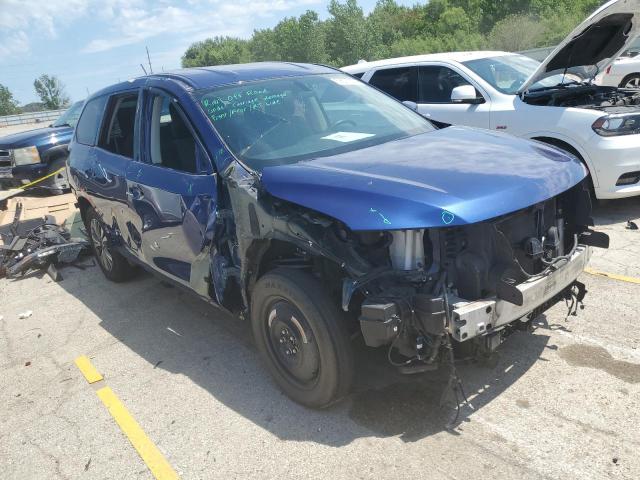 5N1DR2MN9JC650384 - 2018 NISSAN PATHFINDER S Синій фото 4