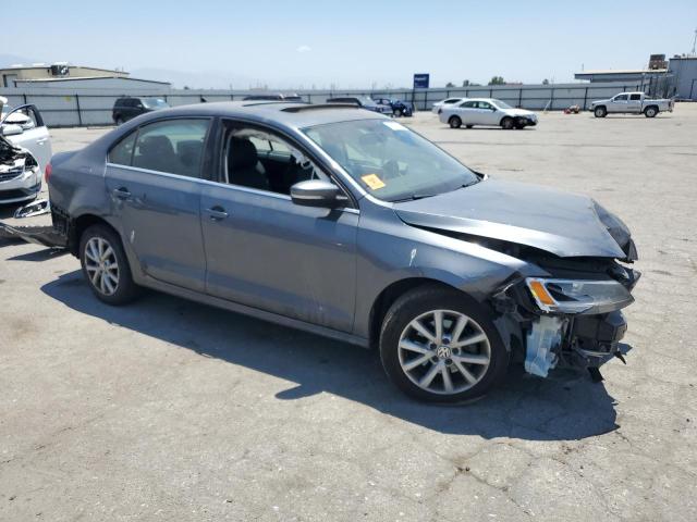 3VWD17AJ9EM420095 - 2014 VOLKSWAGEN JETTA SE GRAY photo 4