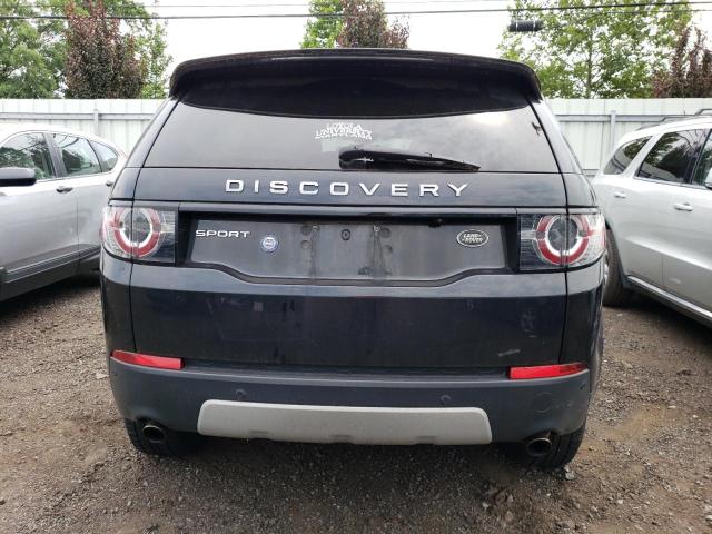 SALCR2BG5GH550159 - 2016 LAND ROVER DISCOVERY HSE BLACK photo 6