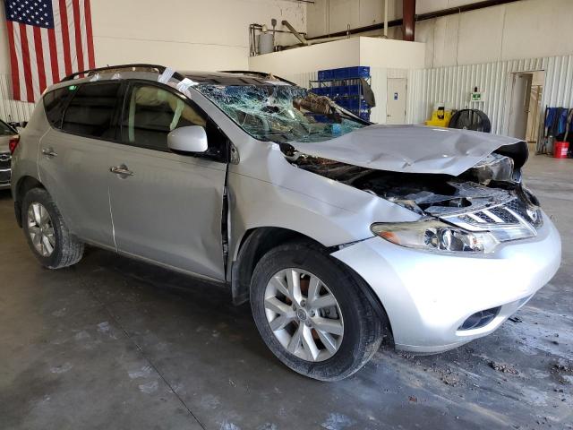 JN8AZ1MU5EW404580 - 2014 NISSAN MURANO S SILVER photo 4