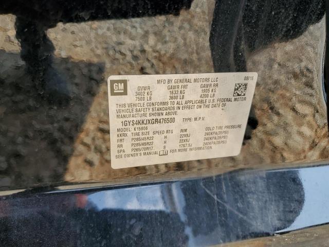 1GYS4KKJXGR476500 - 2016 CADILLAC ESCALADE ESV PLATINUM Qara foto 13