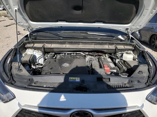 5TDHZRBH4MS552555 - 2021 TOYOTA HIGHLANDER XLE WHITE photo 11