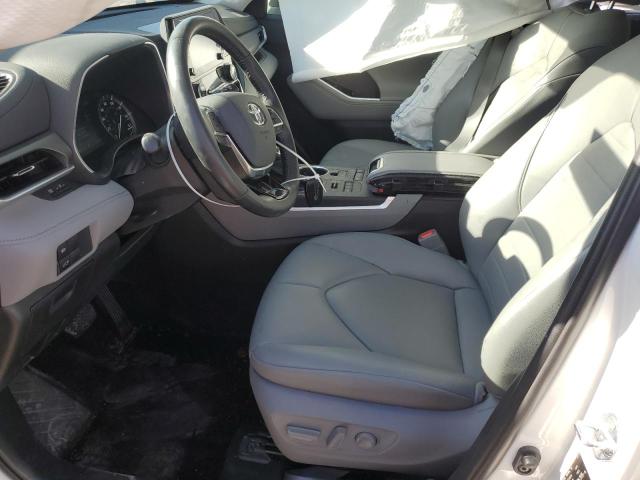 5TDHZRBH4MS552555 - 2021 TOYOTA HIGHLANDER XLE WHITE photo 7
