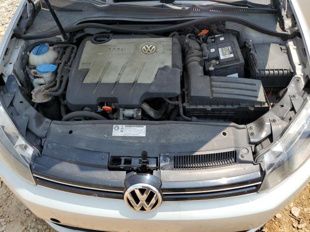 3VWPL7AJ0AM647774 - 2010 VOLKSWAGEN JETTA TDI 银色 照片 12