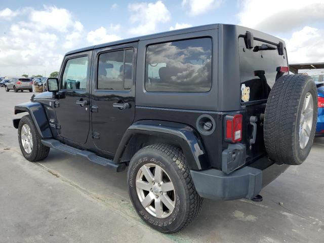 1C4BJWEG1HL665773 - 2017 JEEP WRANGLER U SAHARA BLACK photo 2