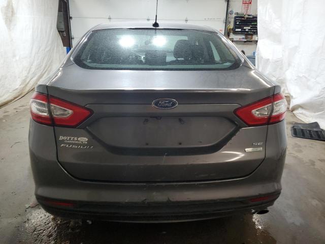 1FA6P0HD8E5358976 - 2014 FORD FUSION SE CHARCOAL photo 6