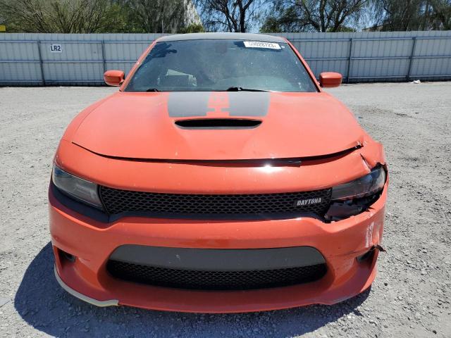 2C3CDXCT2MH508721 - 2021 DODGE CHARGER R/T ORANGE photo 5