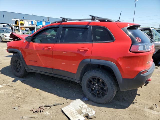 1C4PJMBX8KD190252 - 2019 JEEP CHEROKEE TRAILHAWK RED photo 2