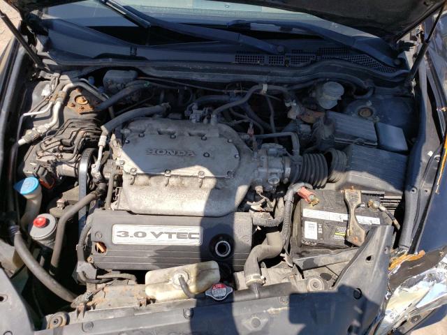 1HGCM66534A097137 - 2004 HONDA ACCORD EX BLACK photo 11