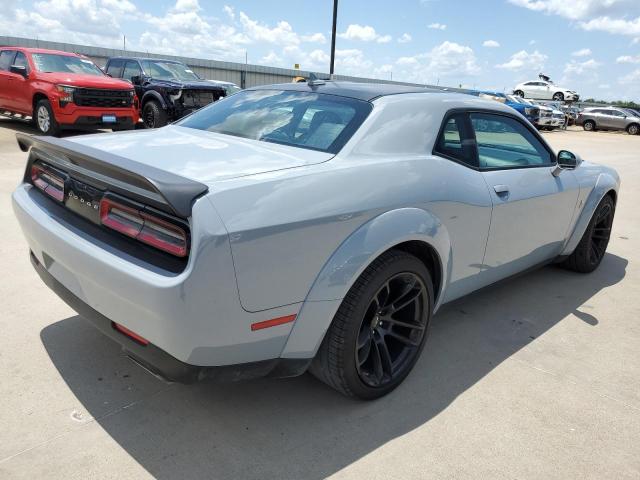 2C3CDZFJ6MH586697 - 2021 DODGE CHALLENGER R/T SCAT PACK GRAY photo 3