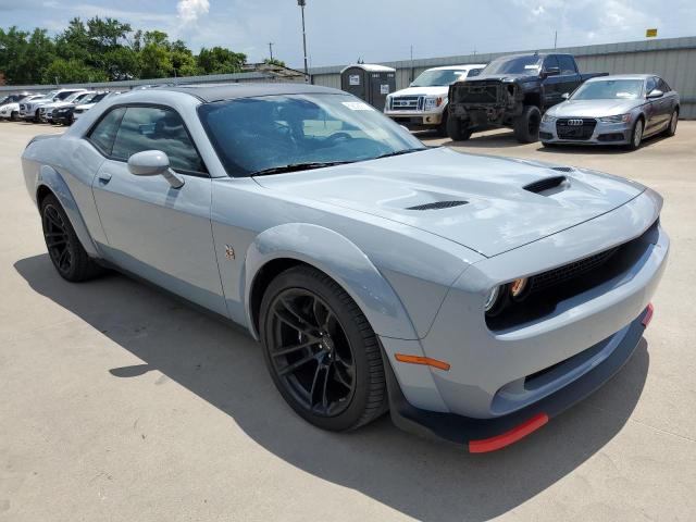 2C3CDZFJ6MH586697 - 2021 DODGE CHALLENGER R/T SCAT PACK GRAY photo 4