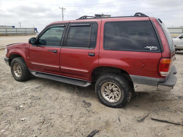 1FMDU83P91UB21306 - 2001 FORD EXPLORER XLT MAROON photo 2