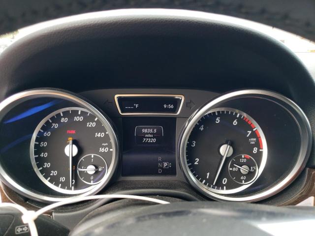 4JGDA5HB1FA518280 - 2015 MERCEDES-BENZ ML 350 4MATIC BLACK photo 9