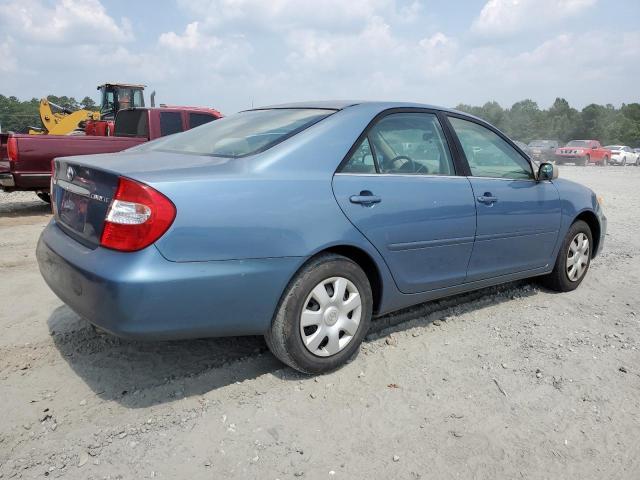 4T1BE32K42U514046 - 2002 TOYOTA CAMRY LE BLUE photo 3