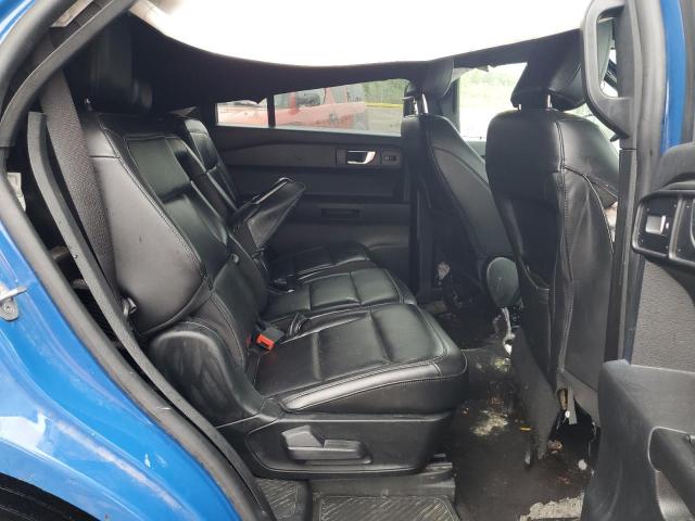 1FM5K8AW6MNA19111 - 2021 FORD EXPLORER POLICE INTERCEPTOR BLUE photo 11