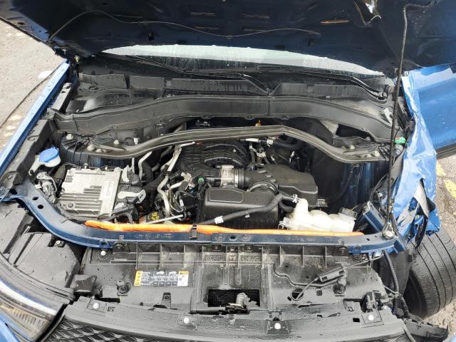 1FM5K8AW6MNA19111 - 2021 FORD EXPLORER POLICE INTERCEPTOR BLUE photo 12