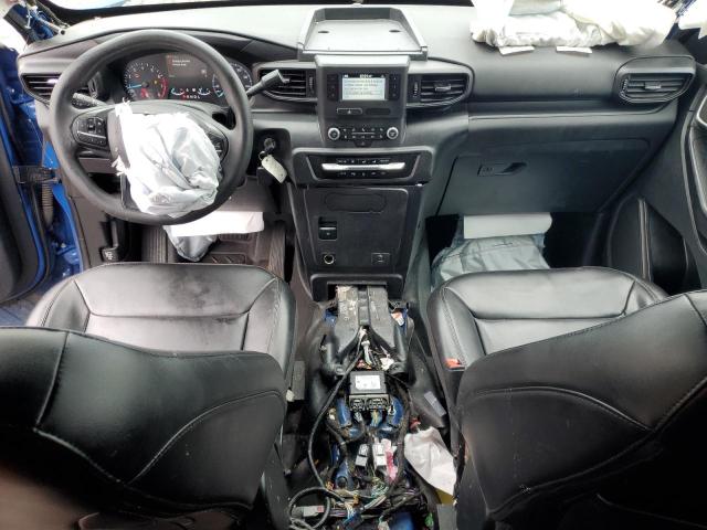 1FM5K8AW6MNA19111 - 2021 FORD EXPLORER POLICE INTERCEPTOR BLUE photo 8