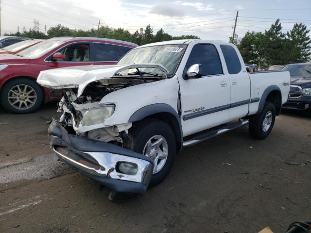 5TBBT44182S260455 - 2002 TOYOTA TUNDRA ACCESS CAB WHITE photo 1