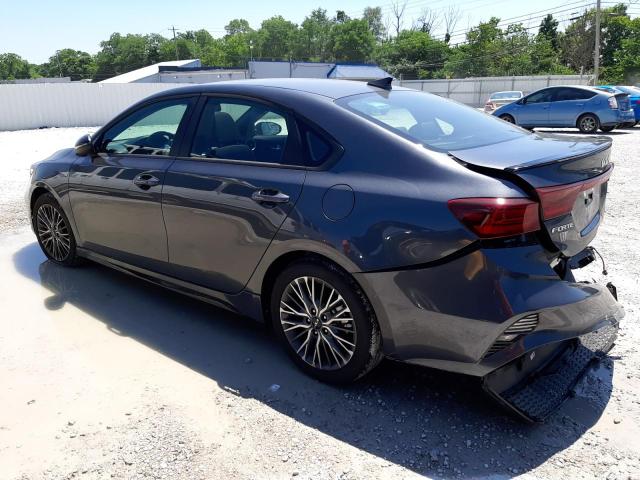 3KPF54AD6PE623595 - 2023 KIA FORTE GT LINE SILVER photo 2