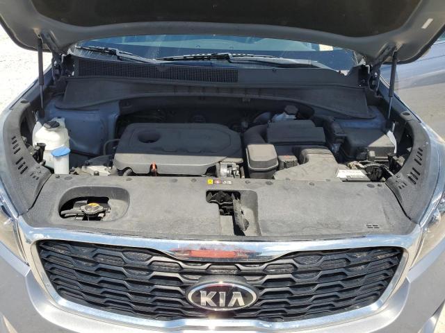 5XYPG4A37KG604085 - 2019 KIA SORENTO L GRAY photo 12