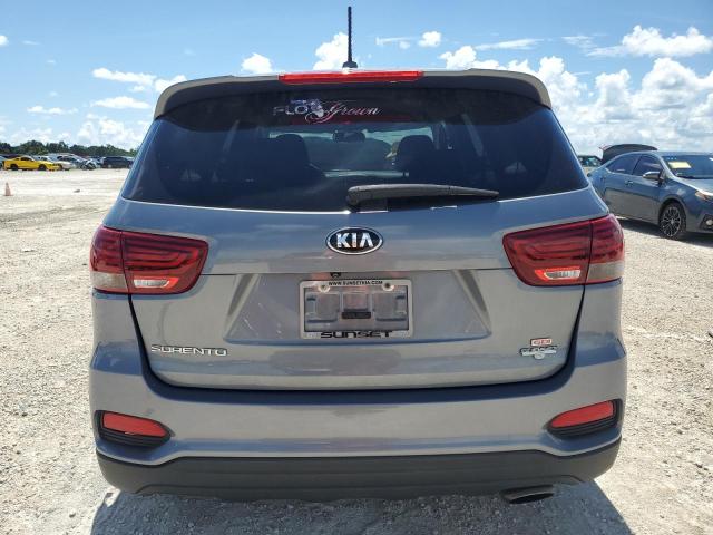 5XYPG4A37KG604085 - 2019 KIA SORENTO L GRAY photo 6