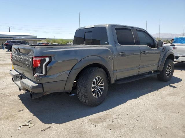 1FTFW1RG1LFA58036 - 2020 FORD F150 RAPTOR GRAY photo 3