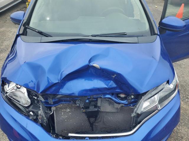 3HGGK5H8XKM743458 - 2019 HONDA FIT EX BLUE photo 11