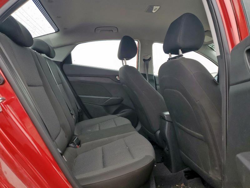 3KPC24A62NE160543 - 2022 HYUNDAI ACCENT SE RED photo 10