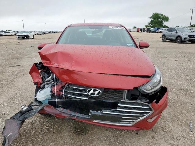 3KPC24A62NE160543 - 2022 HYUNDAI ACCENT SE RED photo 5