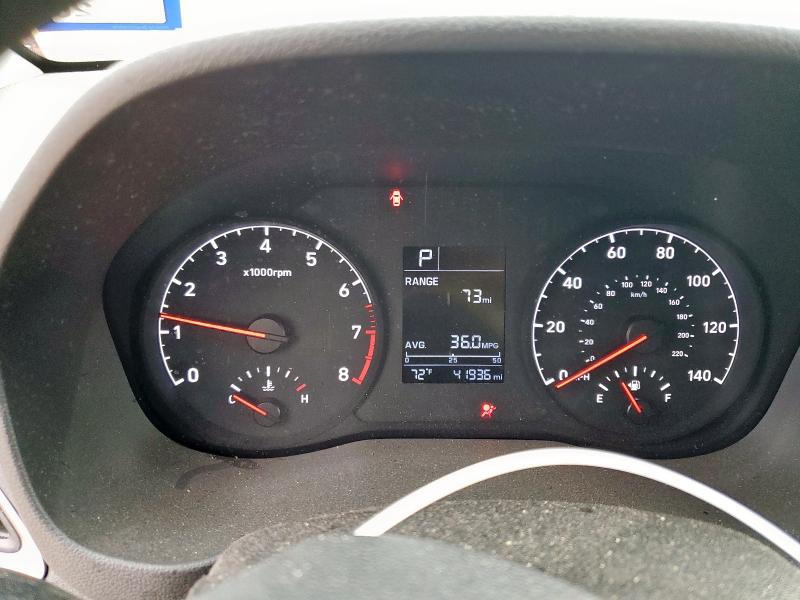 3KPC24A62NE160543 - 2022 HYUNDAI ACCENT SE RED photo 9