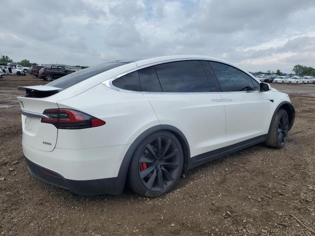 5YJXCBE43KF144899 - 2019 TESLA MODEL X Ақ фото 3