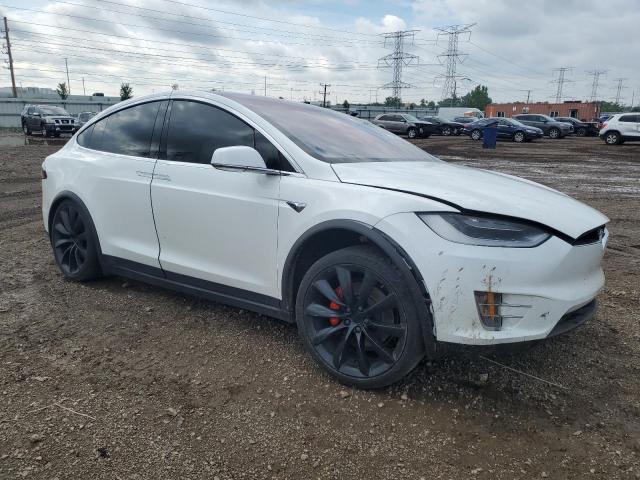 5YJXCBE43KF144899 - 2019 TESLA MODEL X Ақ фото 4