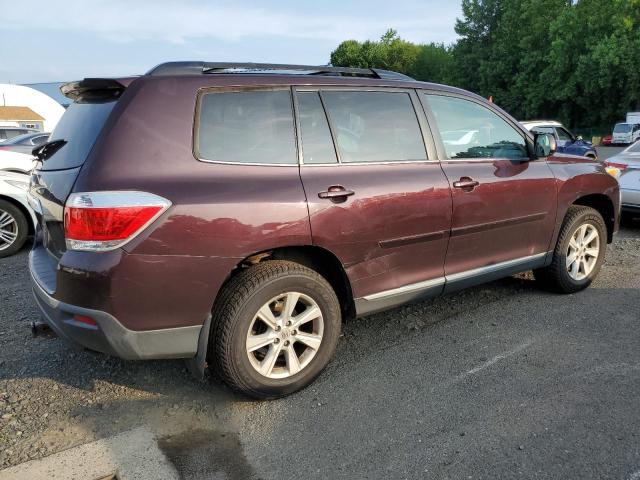 5TDBK3EHXBS069829 - 2011 TOYOTA HIGHLANDER BASE PURPLE photo 3