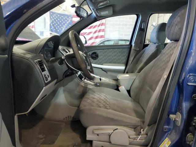 2CNDL13F586044346 - 2008 CHEVROLET EQUINOX LS BLUE photo 7