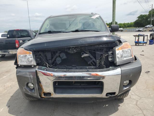 1N6BA0CC7FN510530 - 2015 NISSAN TITAN S GRAY photo 5