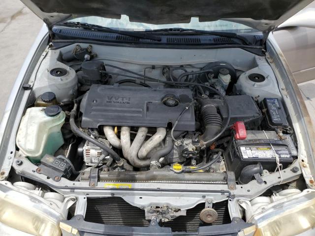 2T1BR12E51C396348 - 2001 TOYOTA COROLLA CE SILVER photo 11