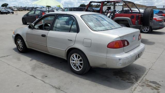 2T1BR12E51C396348 - 2001 TOYOTA COROLLA CE SILVER photo 2