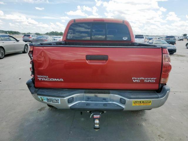 3TMJU62N58M067142 - 2008 TOYOTA TACOMA DOUBLE CAB PRERUNNER RED photo 6