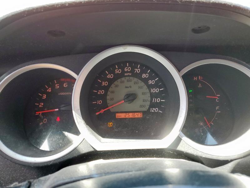 3TMJU62N58M067142 - 2008 TOYOTA TACOMA DOUBLE CAB PRERUNNER RED photo 9